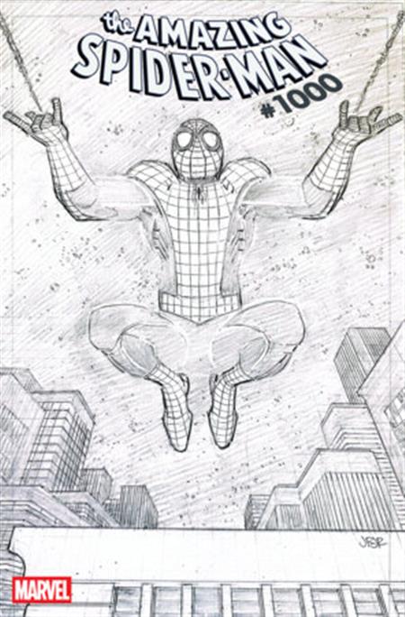 AMAZING SPIDER-MAN #1000 JOHN ROMITA JR. 2ND PRINTING VARIANT