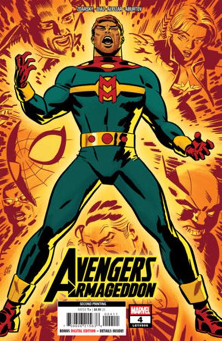 AVENGERS ARMAGEDDON #4 MICHAEL CHO 2ND PRINTING VARIANT