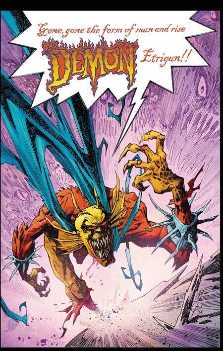 DEMON #1 CVR G INC 1:25 JOHN MCCREA CARD STOCK VAR