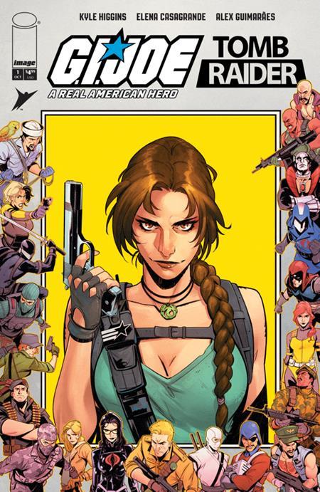 GI JOE A REAL AMERICAN HERO TOMB RAIDER #1 (OF 5) CVR F INC 1:100 LORENZO TAMMETTA & MIKE SPICER FOIL VAR