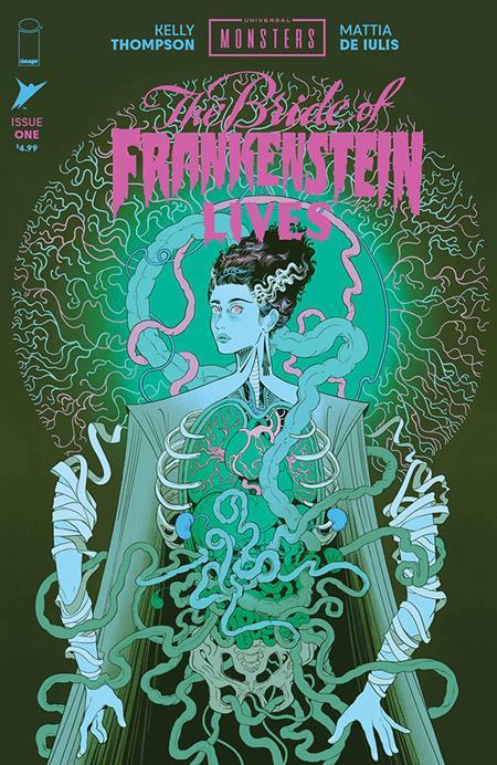 UNIVERSAL MONSTERS BRIDE OF FRANKENSTEIN LIVES #1 (OF 4) CVR F INC 1:50 ROSEMARY VALERO OCONNELL VAR