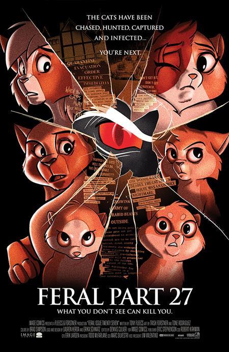 FERAL #27 CVR B ALLEN PASSALAQUA & TONY FLEECS URBAN LEGENDS HOMAGE VAR
