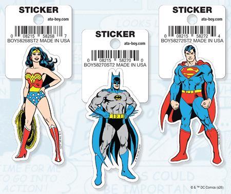 ATA-BOY DC FIGURE 9 STICKER PACK (NET)