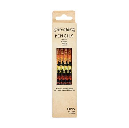 LORD OF THE RINGS PENCILS 4 PACK A PERILOUS JOURNEY