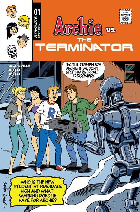 ARCHIE VS THE TERMINATOR #1 CVR D BILL GALVAN VAR