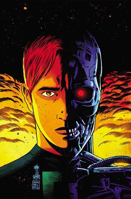 ARCHIE VS THE TERMINATOR #1 CVR H FRANCESCO FRANCAVILLA METAL PREMIUM VAR