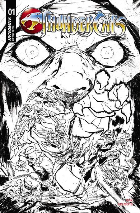 THUNDERCATS (2026) #1 CVR N INC 1:20 DAVID COUSENS LINE ART VAR