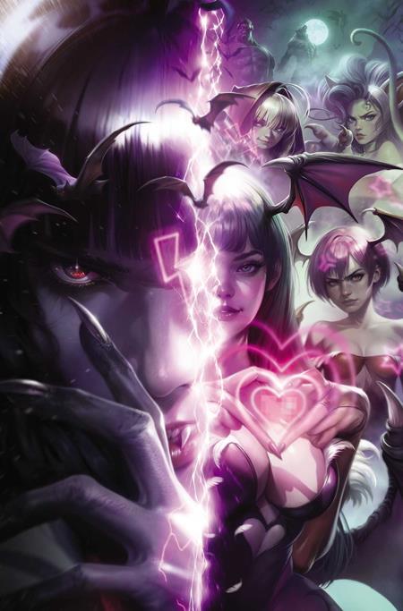 VAMPIRELLA VS DARKSTALKERS SPECIAL #1 (ONE SHOT) CVR M INC 1:20 FRANCESCO MATTINA VIRGIN VAR