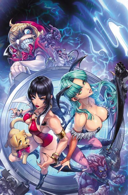 VAMPIRELLA VS DARKSTALKERS SPECIAL #1 (ONE SHOT) CVR N INC 1:25 DRAX VIRGIN VAR