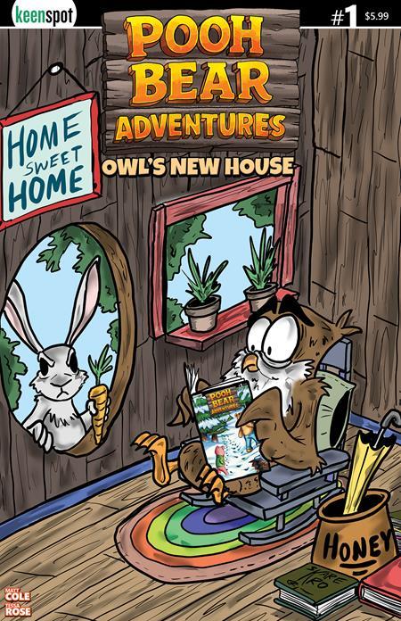 POOH BEAR ADVENTURES OWLS NEW HOUSE #1 (ONE SHOT) CVR C JEREMY SKARE-KRO O RYAN VAR