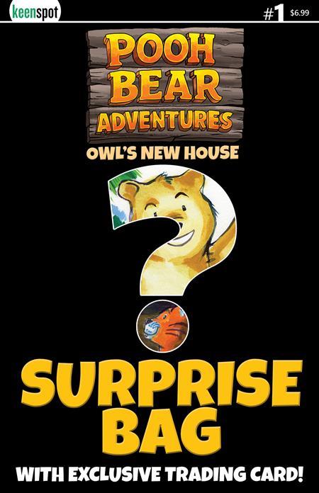 POOH BEAR ADVENTURES OWLS NEW HOUSE #1 (ONE SHOT) CVR D SURPRISE COVER BAGGED WITH TRADING CARD VAR