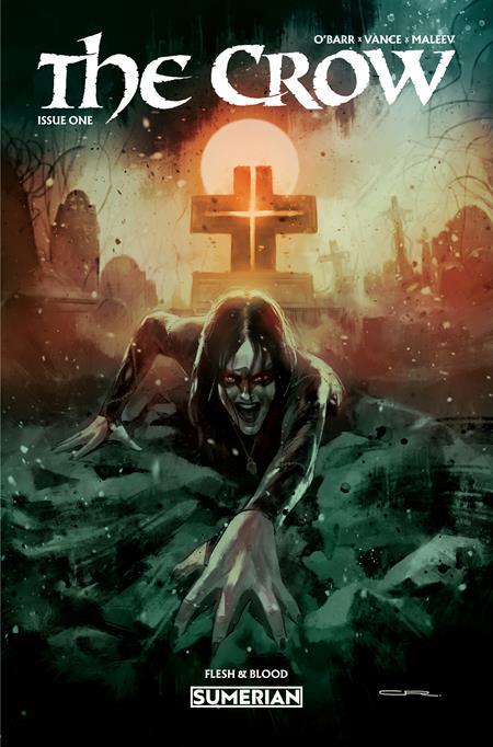 CROW FLESH AND BLOOD #1 CVR E INC 1:10 CHRISTIAN ROSADO VAR (MR)