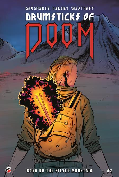 DRUMSTICKS OF DOOM BAND ON THE SILVER MOUNATIN #2 (OF 3) CVR A LAURA HELSBY