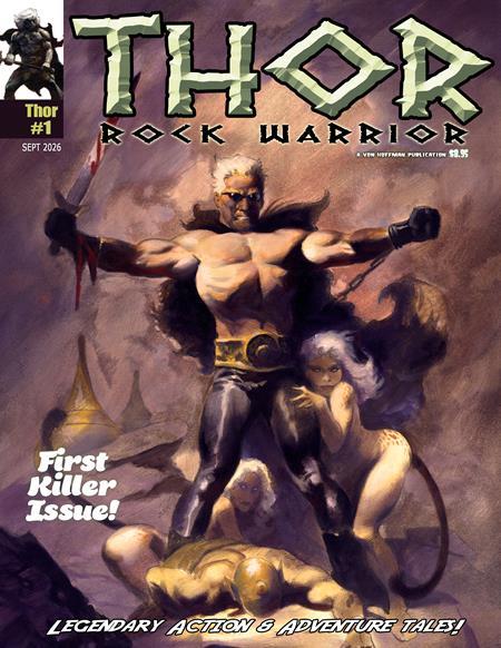 THOR THE ROCK WARRIOR MAGAZINE #1