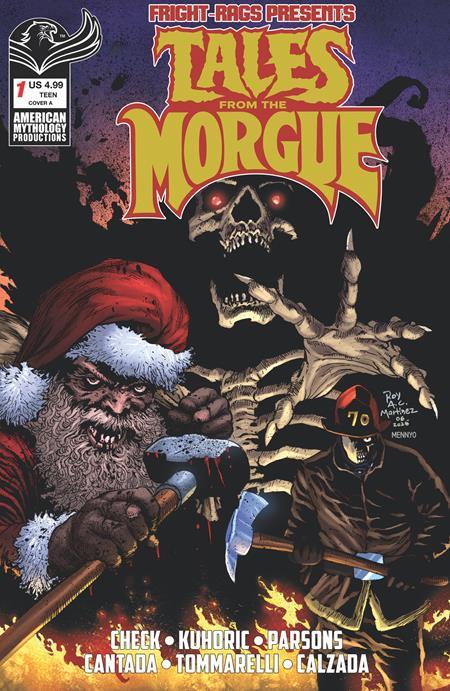 FRIGHT RAGS PRESENTS TALES FROM THE MORGUE #1 (ONE SHOT) CVR A ROY ALLAN MARTINEZ