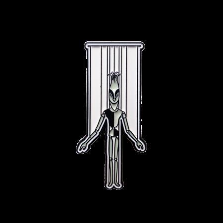 JUNJI ITO MARIONETTE MANSION ENAMEL PIN BADGE