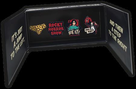 ROCKY HORROR PICTURE SHOW COLLECTOR PIN BOX