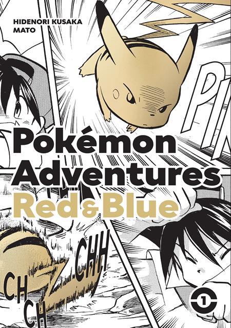 POKEMON ADVENTURES RED AND BLUE DELUXE EDITION HC VOL 1