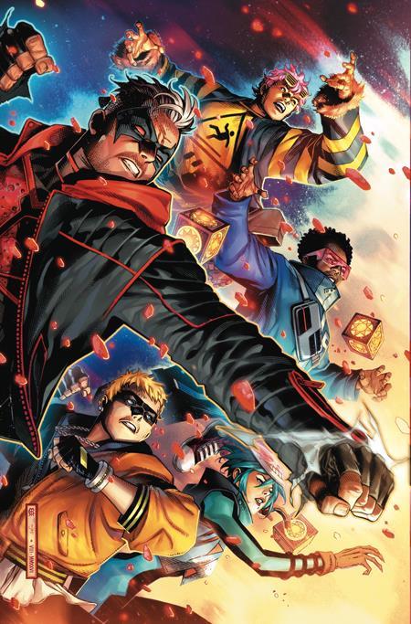 TEEN TITANS #1 Second Printing Cvr C Jim Cheung Foil Var