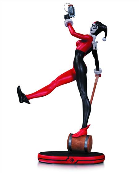 DC COMICS COVER GIRLS HARLEY QUINN STATUE