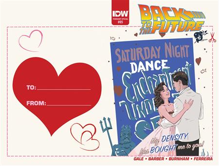 BACK TO THE FUTURE #5 (OF 5) VALENTINES DAY CARD VAR *CLEARANCE*