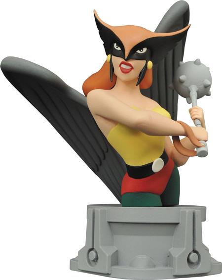 JLA ANIMATED SERIES HAWKGIRL RESIN BUST (C: 1-1-2)