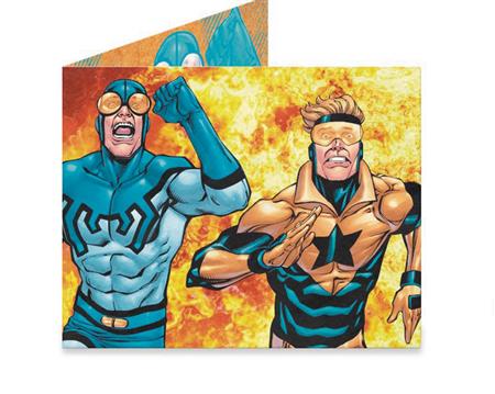 DC HEROES BOOSTER GOLD & BLUE BEETLE PX MIGHTY WALLET (C: 1-