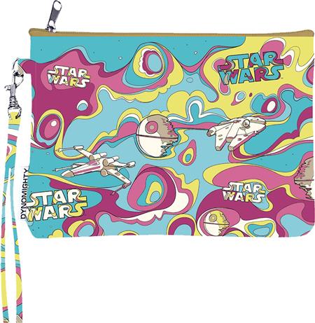 STAR WARS PSYCHEDELIC MIGHTY WALLET WRISTLET (C: 1-1-1)