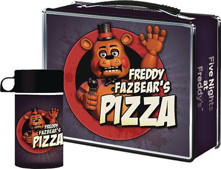 FIVE NIGHTS AT FREDDYS 1987 LUNCHBOX W/DRINK CONTAINER (C: 0