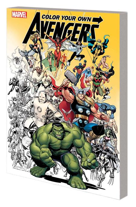 COLOR YOUR OWN AVENGERS TP