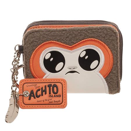 STAR WARS E8 PORG MINI ZIP BI-FOLD WALLET (C: 1-0-2)