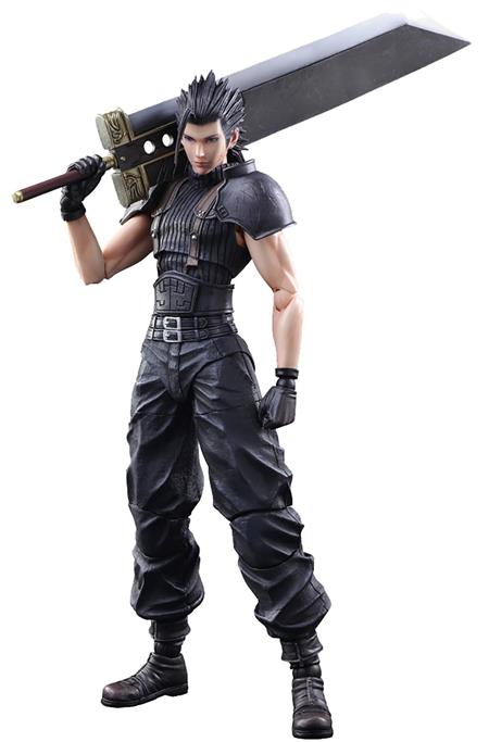 CRISIS CORE FINAL FANTASY VII ZACK FAIR PLAY ARTS KAI AF (C: