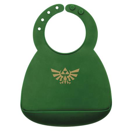 LEGEND OF ZELDA TRIFORCE SILICONE SUPERBIB (C: 1-0-2)