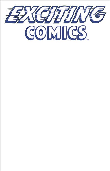 EXCITING COMICS #1 SKETCH VAR CVR (MR)