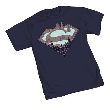 SUPERMAN CITY SYMBOL T/S LG (C: 1-1-2)