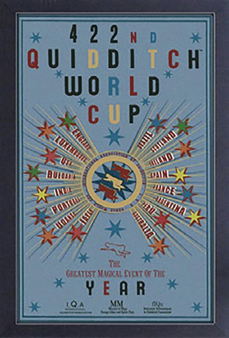 HARRY POTTER QUDDITCH WORLD CUP 11 X 17 FRAMED PRINT (C: 1-1