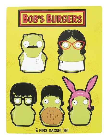 BOBS BURGERS KUCHI KOPI FAMILY 6PC MAGNET SET (C: 1-1-2)