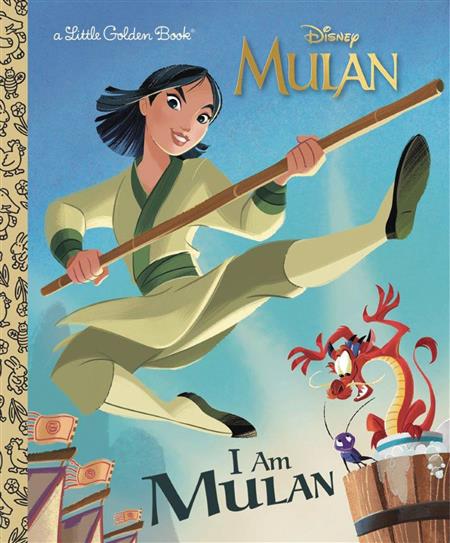 I AM MULAN LITTLE GOLDEN BOOK (C: 1-1-0)