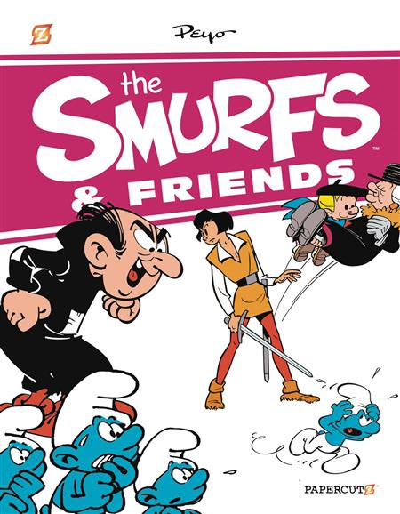 The Smurfs 3-in-1 #4 - Paperback - Papercutz