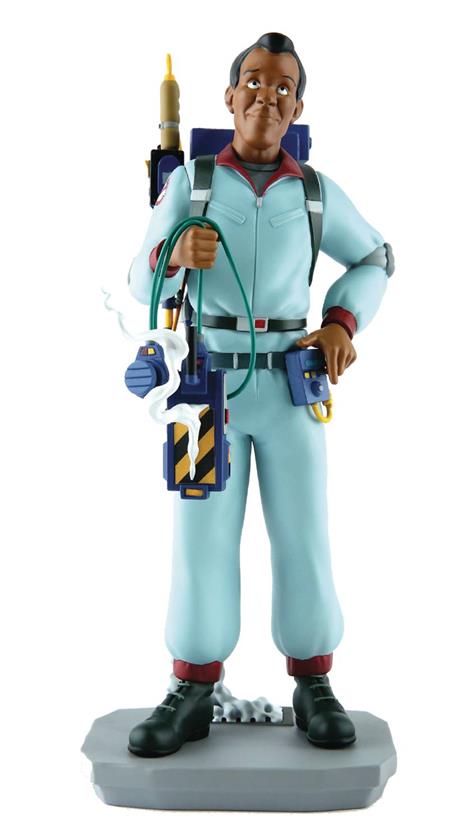 REAL GHOSTBUSTERS WINSTON ZEDDEMORE 10IN POLYSTONE STATUE (C