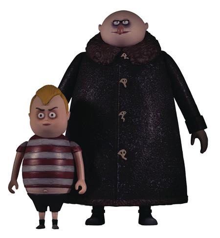 5 POINTS ADDAMS FAMILY FESTER/PUGSLEY 6PC SOLID FIG CASE (C: