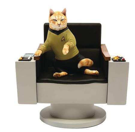 STAR TREK TOS CAPT KIRK CAT POLYSTONE STATUE (C: 1-1-2)