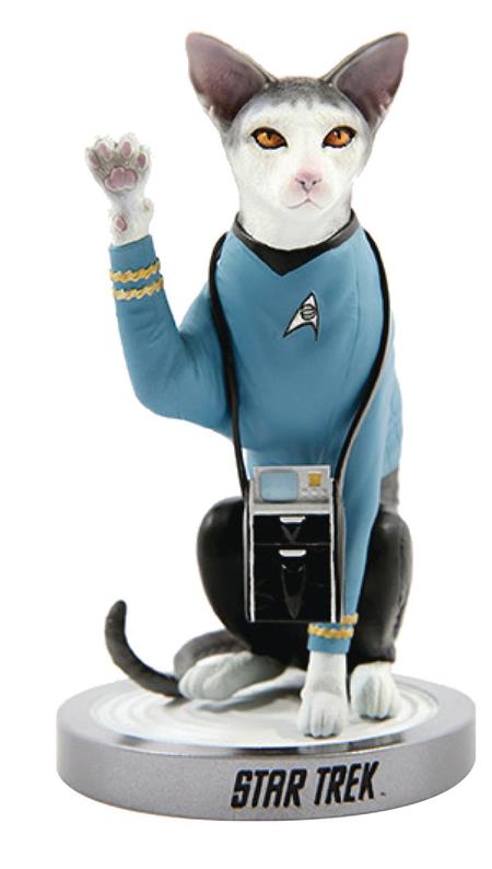 STAR TREK TOS SPOCK CAT POLYSTONE STATUE (C: 1-1-2)