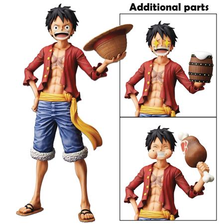 ONE PIECE GRANDISTA NERO MONKEY D LUFFY FIG (C: 1-1-2)