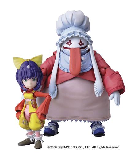 FINAL FANTASY IX BRING ARTS EIKO CAROL & QUINA QUEN AF SET (