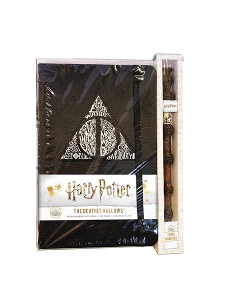 HARRY POTTER DEATHLY HALLOWS HC RULED JOURNAL (WITH PEN) (C: