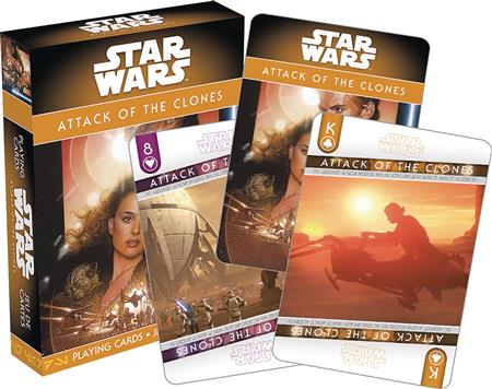 STAR WARS EPISODE 2 ATTACK OF THE CLONES PLAYING CARDS (C: 1