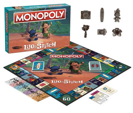 MONOPOLY DISNEY LILO & STITCH BOARD GAME (C: 0-1-2)