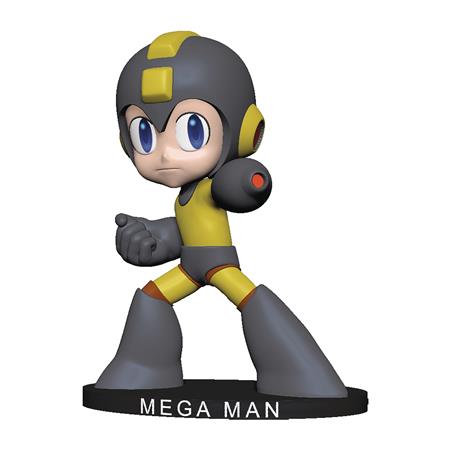 MEGA MAN THUNDER WOOL POLYSTONE BOBBLEHEAD (C: 1-1-2)