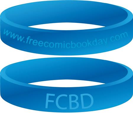 FCBD BLUE WRIST BAND (Net) (O/A)